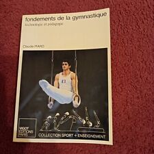 Livre fondements gymnastique d'occasion  Bourges