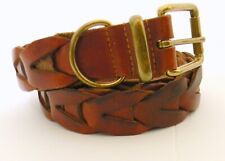 braided belt leather for sale  Hayward