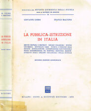 Pubblica istruzione italia. usato  Italia