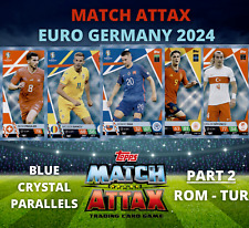 Topps Match Attax UEFA EURO EM 2024 Alemania - Tarjetas paralelas CRISTAL AZUL - #2, usado segunda mano  Embacar hacia Argentina