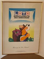 Affiche ancienne loto d'occasion  Lay-Saint-Christophe