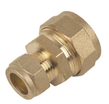 BRASS COMPRESSION REDUCING LEAD TO COPPER COUPLER 7LB 1" X 15MM  FLOMASTA for sale  Shipping to South Africa