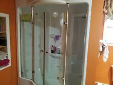 MAAX Oasis Shower Door Curved Glass for sale  Shipping to South Africa