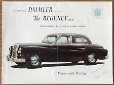 Daimler regency car for sale  LEICESTER