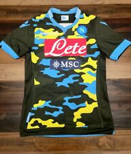 Super Rare official Macron SSC Napoli 14-15 Soccer Football Jersey  medium for sale  Shipping to South Africa