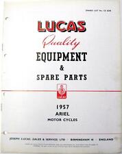Lucas ariel motorcycles for sale  LEICESTER