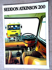 Seddon atkinson 200 for sale  Shipping to Ireland