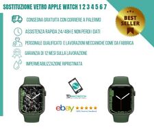 Cambio Sostituzione  display vetro touch apple watch serie 1 2 3 4 5 6 SE 7 usato  Italia