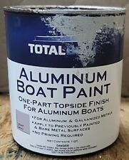 1 Quart Light Gray Aluminum Topside Boat Paint Canoes Bass Boats Dinghies Duck for sale  Shipping to South Africa