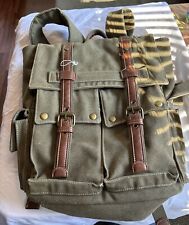 Mochila estilo utilitário Cargoit satchel de lona fivela dupla, estado não usado comprar usado  Enviando para Brazil