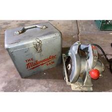 1950s Vintage Milwaukee 6 1/2” Saw Circular Electric Model 650 Works! Made USA for sale  Shipping to South Africa