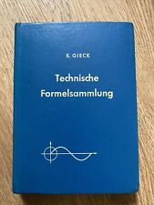 Gieck technische formelsammlun gebraucht kaufen  Landsberg am Lech