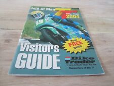 Folheto Isle Of Man TT Guide 2004 Visitors corridas de motocicleta, usado comprar usado  Enviando para Brazil