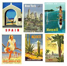 Vintage travel posters for sale  LEEDS