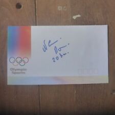 NORICA CIMPEAN  HANDSIGNED OLYMPICS 2000 COVER 20KM WALK  for sale  Shipping to South Africa