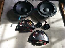 Morel Hybrid Ovation 6" woofer, MT12 Tweeter, MX20-4.5.6 Crossover car speakers for sale  Shipping to South Africa
