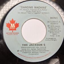 1974 Jackson 5 Soul Funk 45 RPM Dancing Machine Song / Too Late Change Time Z5 comprar usado  Enviando para Brazil