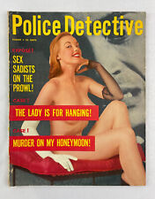 Police detective magazine for sale  Volcano