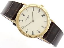 ZEGAREK MĘSKI PATEK PHILIPPE CALATRAVA 18K ŻÓŁTE ZŁOTO 33MM KWARC PEŁNY ZESTAW REF. 3954 na sprzedaż  PL