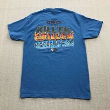 Camiseta Masculina Vintage Big Dogs Pequena Azul Kill Em Grill Em Chill Em Y2K Anos 2000 comprar usado  Enviando para Brazil