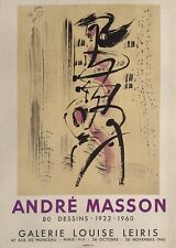 André masson poster d'occasion  Paris VIII