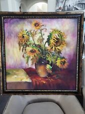 Sunflower oil paintings for sale  Katy