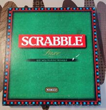 Vintage SCRABBLE LUXE avec Minuteur Électronique Jeux Spear Complet 1988 na sprzedaż  Wysyłka do Poland