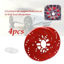 4X carro 2,9" furo de instalação roda freio disco tampa rotor decorativo perfurado cruzadamente comprar usado  Enviando para Brazil