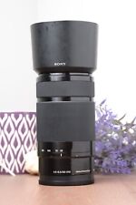 Lente Sony E Mount 55-210mm f/4.5-6.3 OSS SEL55210 com capuz e tampas comprar usado  Enviando para Brazil