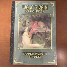 WOLF’S RAIN SEEKING “RAKUEN” Toshihiro Kawamoto Art Works Art Book Illustration for sale  Shipping to South Africa