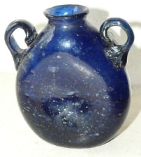 Bouteille verre bleu d'occasion  Arronville