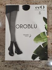 Used, New Women's OROBLU Black Eco Sneaker Tights Size S/M for sale  Shipping to South Africa