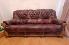 Chesterfield three piece for sale  LOUGHBOROUGH