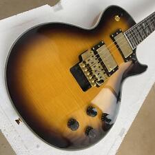 Guitarra elétrica vintage Sunburst bloco dividido incrustação ponte tremolo Floyd Rose comprar usado  Enviando para Brazil