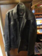 Real leather black for sale  Mansfield