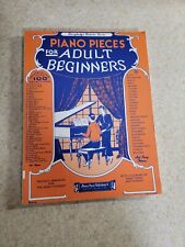 Piano pieces adult for sale  Niceville