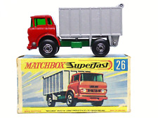 Caminhão basculante Matchbox Lesney Superfast No.26c GMC (PLACA DE BASE INVERTIDA MUITO RARA), usado comprar usado  Enviando para Brazil