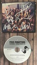 Foo Fighters Sonic Highways CD assinado Dave Growl Taylor Hawkins autografado comprar usado  Enviando para Brazil