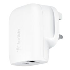 Belkin BOOST↑Charge Pro USB-C + USB-A Fast Dual Wall Charger Plug Adapter 32W for sale  Shipping to South Africa
