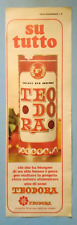 Pubblicita teodora olio usato  Ferrara