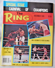 Ali Vs Spinks Rossman Vs Galíndez Luján Vs Dávila Diciembre 1978 ANILLO Boxeo Ex segunda mano  Embacar hacia Argentina