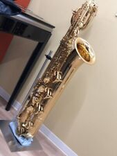 Saxofón barítono personalizado Yamaha YBS-82 con estuche de Japón, usado segunda mano  Embacar hacia Mexico