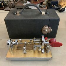 Vintage Antique Vibroplex Presentation Gold Vintage Telegraph Key Bug W/ Case for sale  Shipping to South Africa