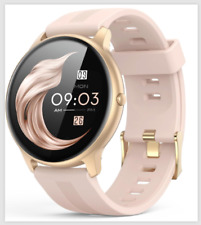Usado, Smartwatch feminino rosa smartwatch para telefones Android e iOS IP68 à prova d'água comprar usado  Enviando para Brazil
