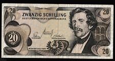 Geldschein schilling 1967 gebraucht kaufen  Neckarsulm