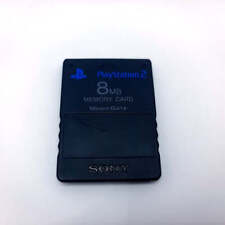 Tarjeta de memoria original Sony Playstation 2 Ps2 - negra - usada segunda mano  Embacar hacia Mexico