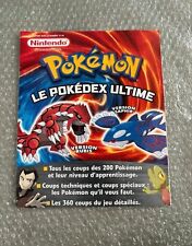 Magazine pokédex ultime d'occasion  France