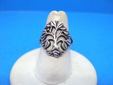 RETIRED JAMES AVERY STERLING SILVER 60TH ANNIVERSARY TREE OF LIFE RING--SIZE 7 for sale  Corpus Christi