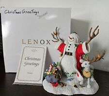 Lenox christmas greetings for sale  Greenfield