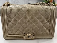 Chanel lambskin perforated for sale  Wesley Chapel